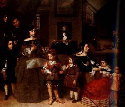 Diego Velazquez The Family of the Artist (df01)